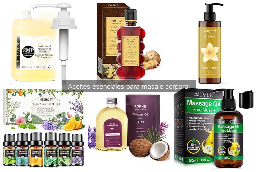 Opiniones sobre Aceites Esenciales para Masaje Corporal