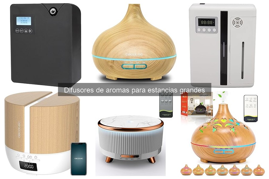 Opiniones sobre difusores de aromas para estancias grandes