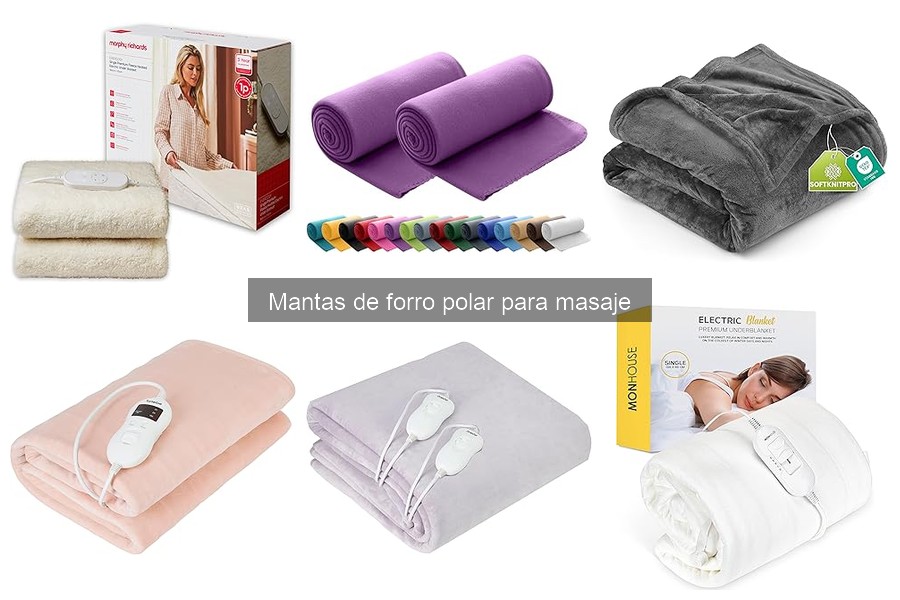 Opiniones sobre mantas de forro polar para masaje