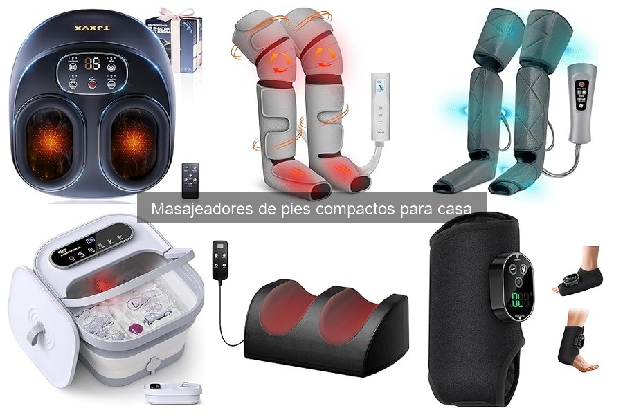 Opiniones sobre masajeadores de pies compactos para casa