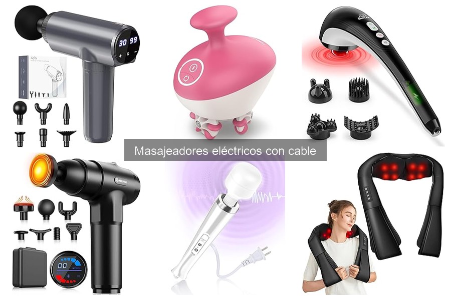 Opiniones y Testimonios sobre Masajeadores Eléctricos con Cable
