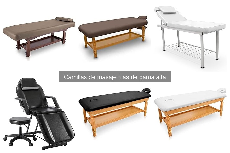 Precios de camillas de masaje fijas de gama alta en 2023