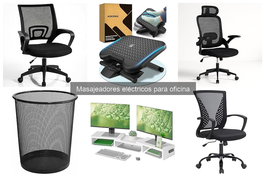 Precios de masajeadores eléctricos para oficina en 2023