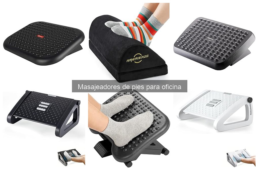 Problemas comunes al usar masajeadores de pies en la oficina