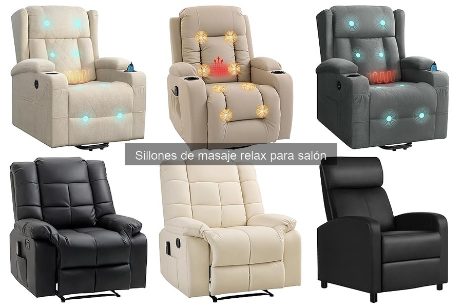 Problemas comunes con sillones de masaje relax y soluciones
