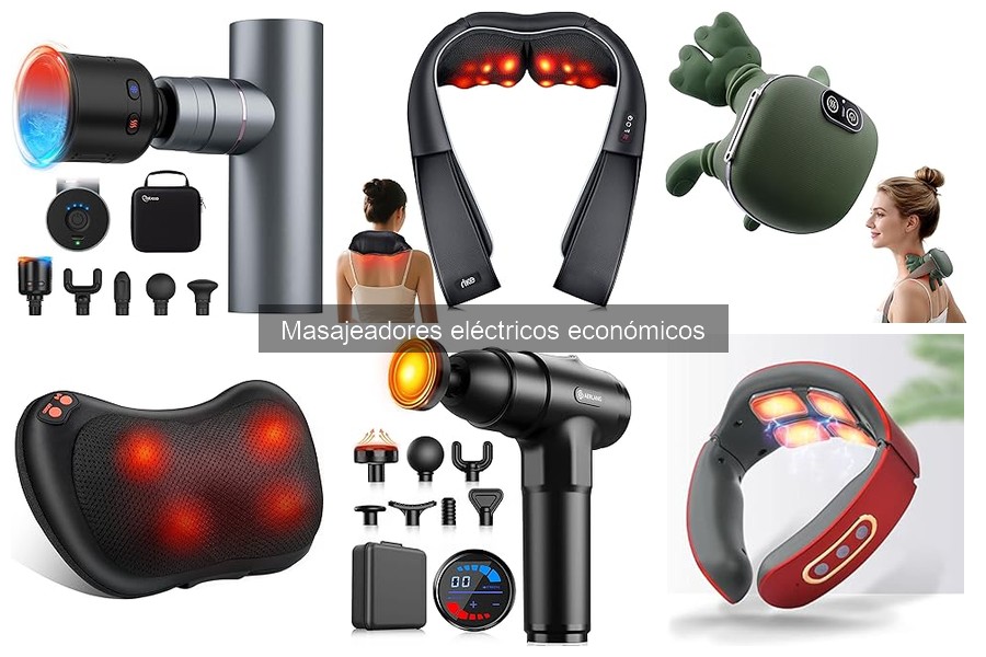 Problemas comunes de masajeadores eléctricos económicos y soluciones