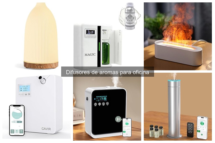 ¿Qué es un difusor de aromas para oficina y cómo funciona?