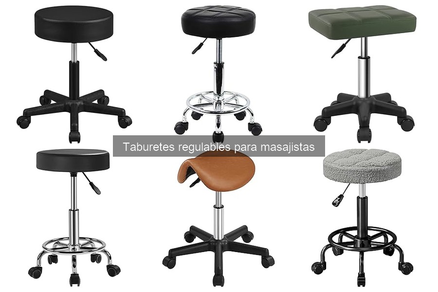 ¿Qué es un taburete regulable para masajistas? Guía y beneficios