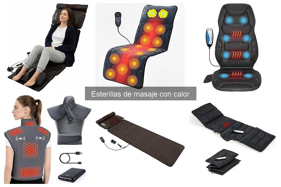 ¿Qué es una esterilla de masaje con calor? Guía básica