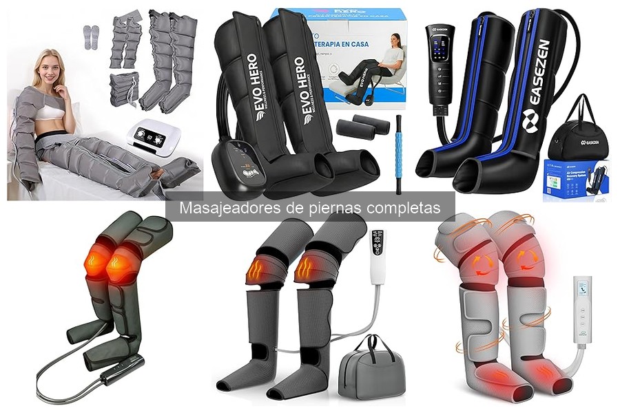 ¿Qué son los masajeadores de piernas completas? Guía informativa