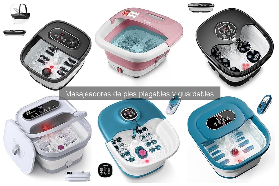 ¿Quiénes se benefician de un masajeador de pies plegable?
