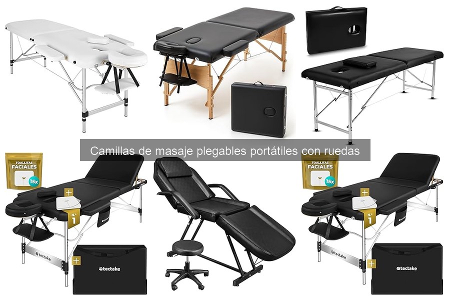 Reseñas de Camillas de Masaje Plegables: Comparativa de Marcas