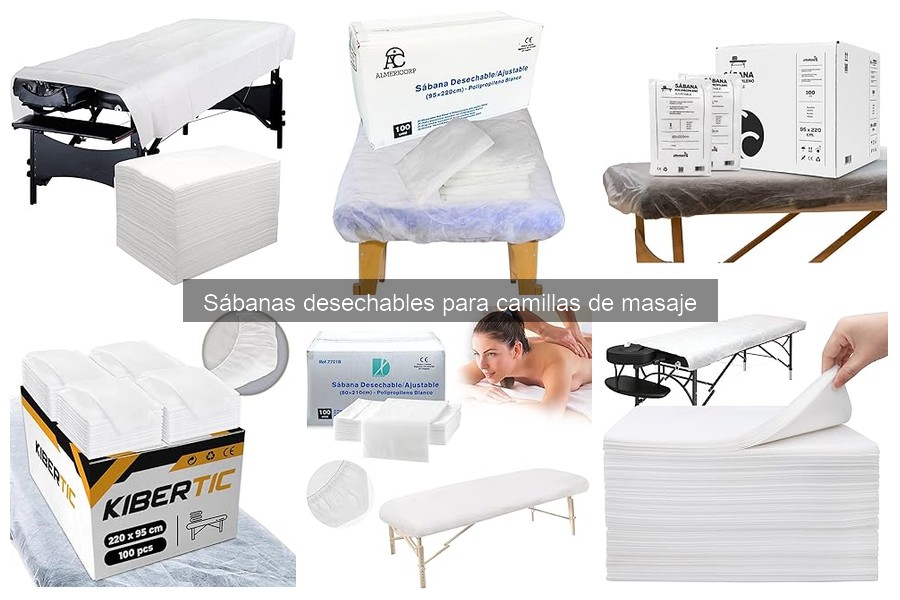 Sábanas desechables para camillas de masaje: ¿Qué tamaño elegir?
