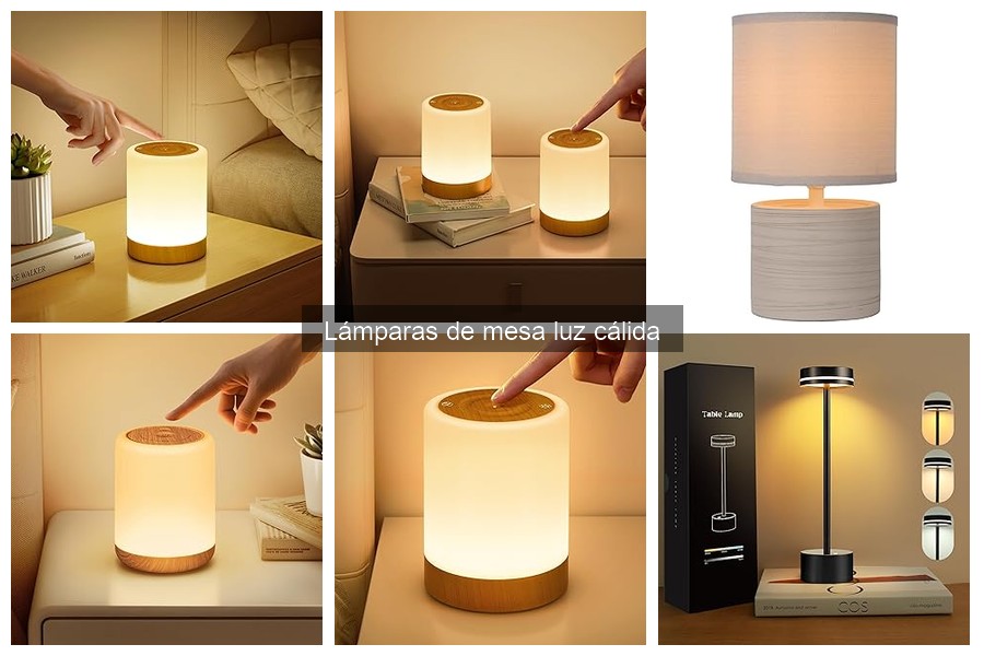 Soluciones a Problemas Comunes de Lámparas de Mesa Luz Cálida