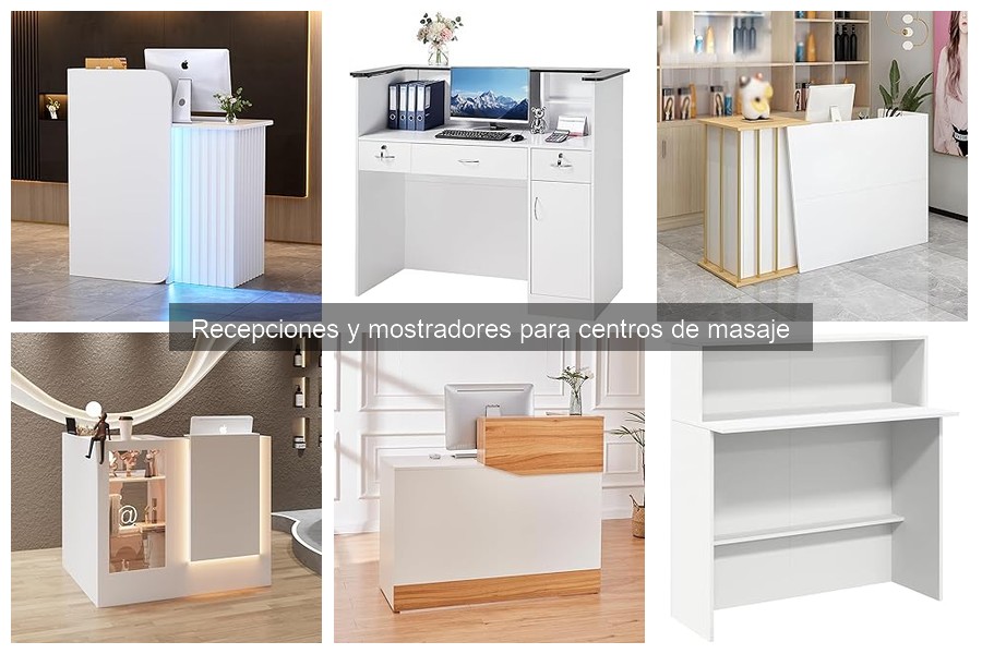** Tendencias en Diseño de Mostradores para Centros de Masaje