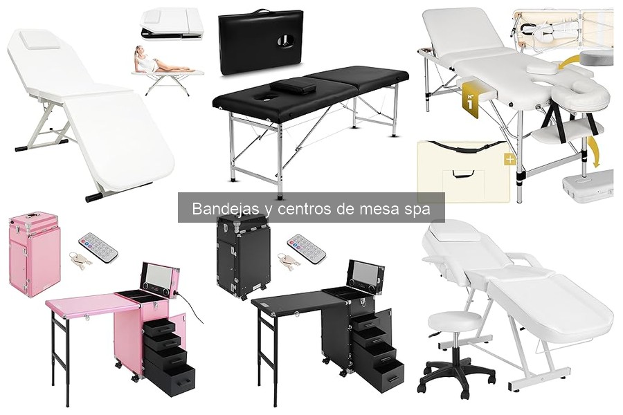 Tipos de bandejas y centros de mesa para tu spa en casa