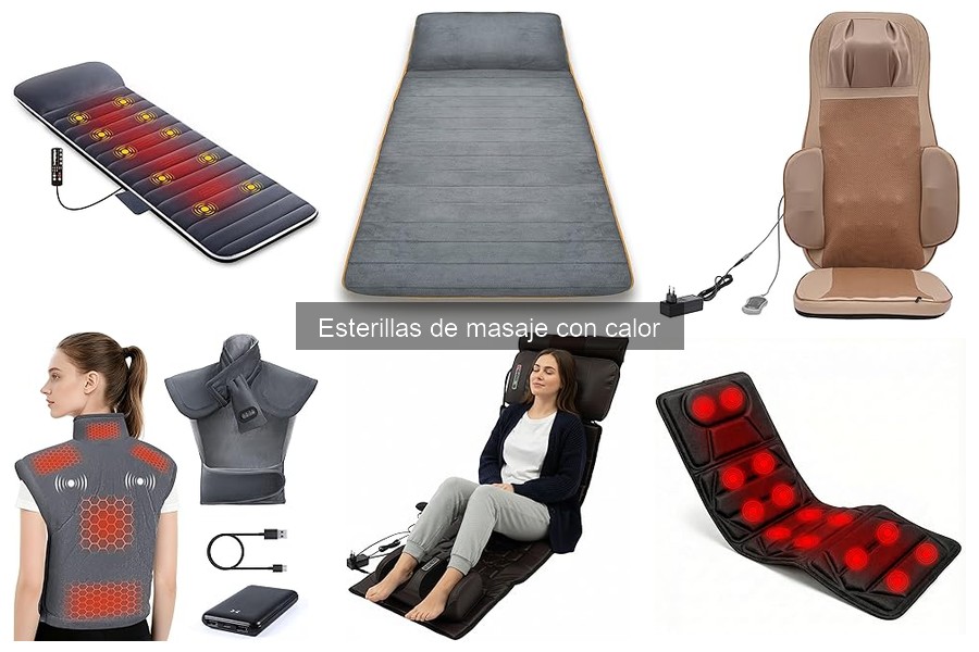 Tipos de Esterillas de Masaje con Calor: Características y Usos