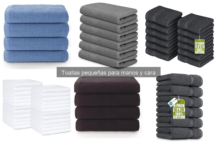 Tipos de Toallas Pequeñas para Manos y Cara: Guía Completa