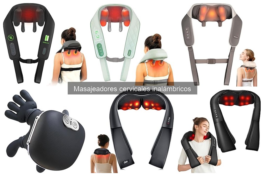 Uso seguro de masajeadores cervicales inalámbricos en el embarazo