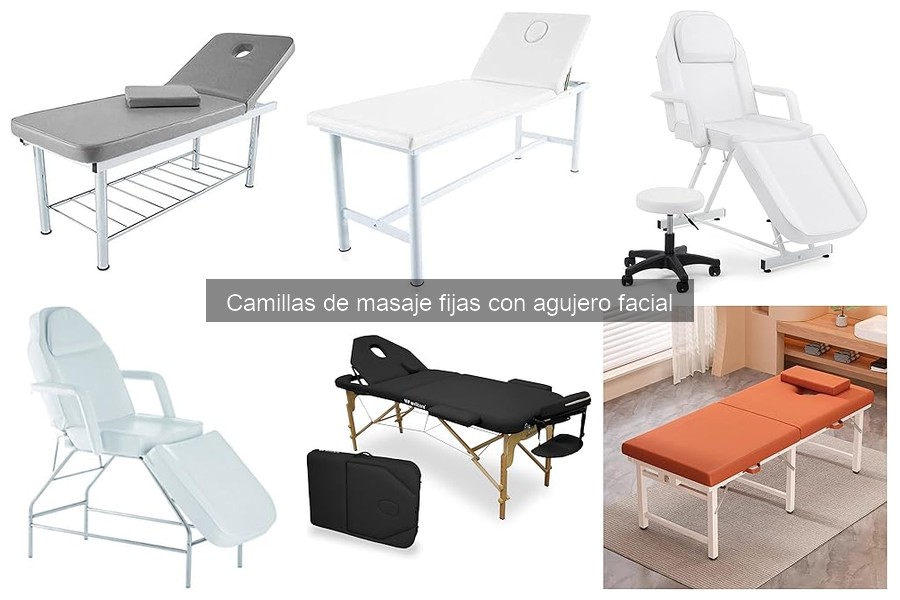 Ventajas de Camillas de Masaje Fijas con Agujero Facial