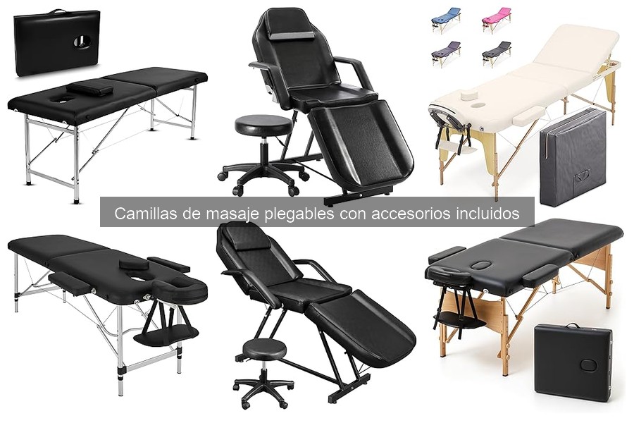 Ventajas de Camillas de Masaje Plegables con Accesorios