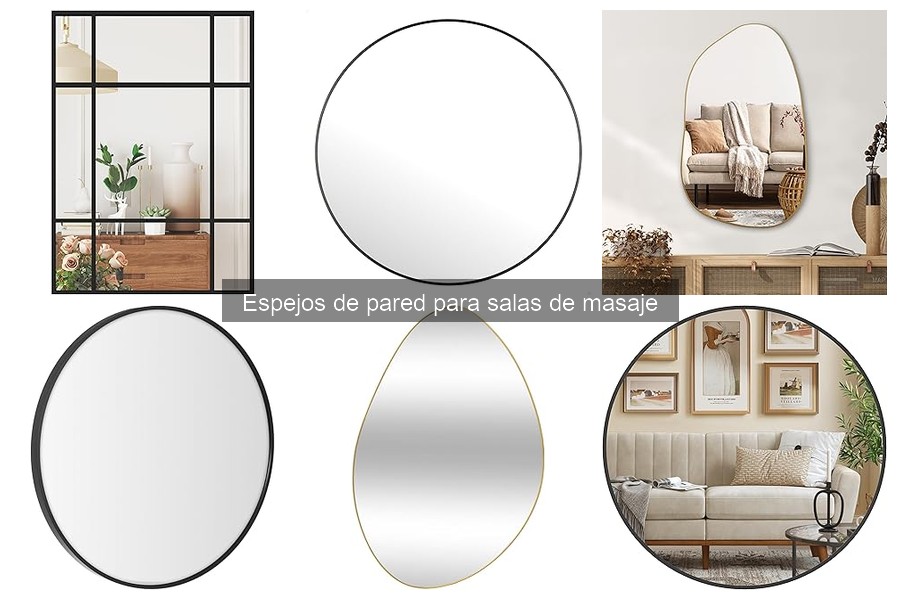 Ventajas del espejo de pared para salas de masaje