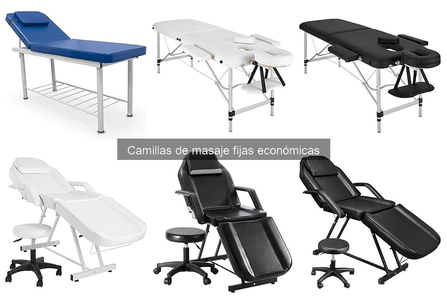 Ventajas y desventajas de camillas de masaje fijas económicas