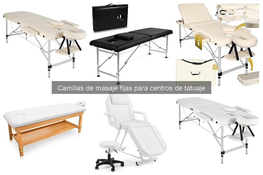 Ventajas y desventajas de camillas fijas para tatuajes