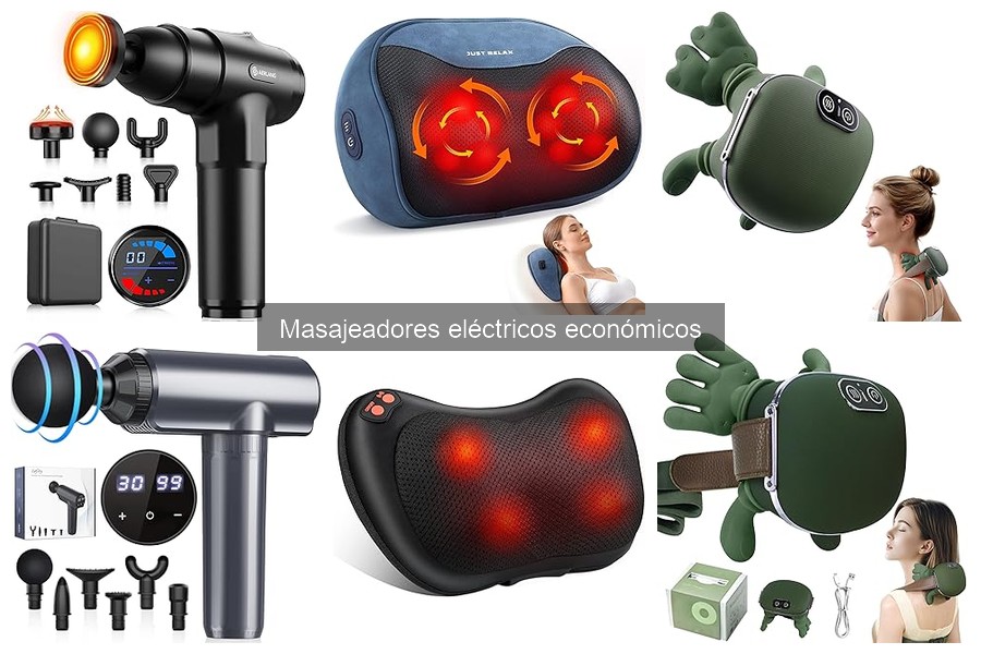 Ventajas y desventajas de los masajeadores eléctricos económicos